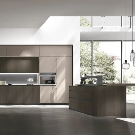 Modern Kitchen Metropolis 01 by Stosa