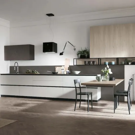 Modern kitchen Metropolis 06 by Stosa.