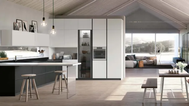 Modern Kitchen Metropolis 07 by Stosa.