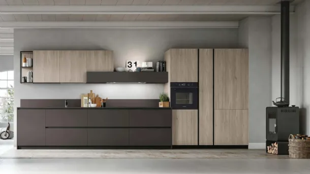Modern Metropolis 08 kitchen by Stosa