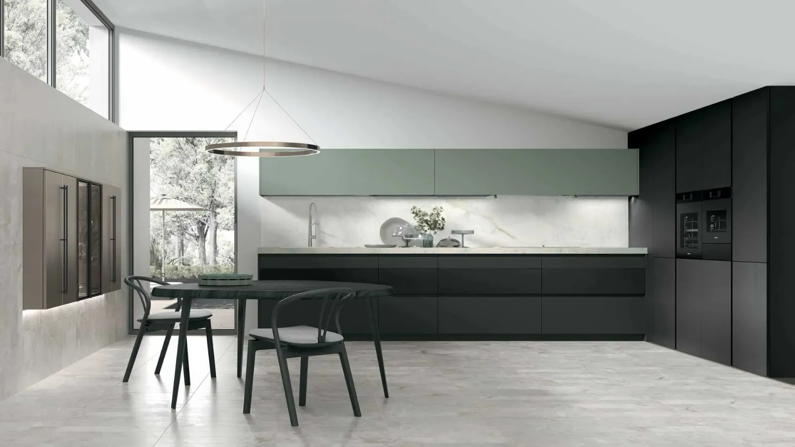 Stosa's elegant modern kitchen Metropolis 14.