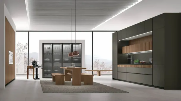 Modern Natural Kitchen 04 by Stosa