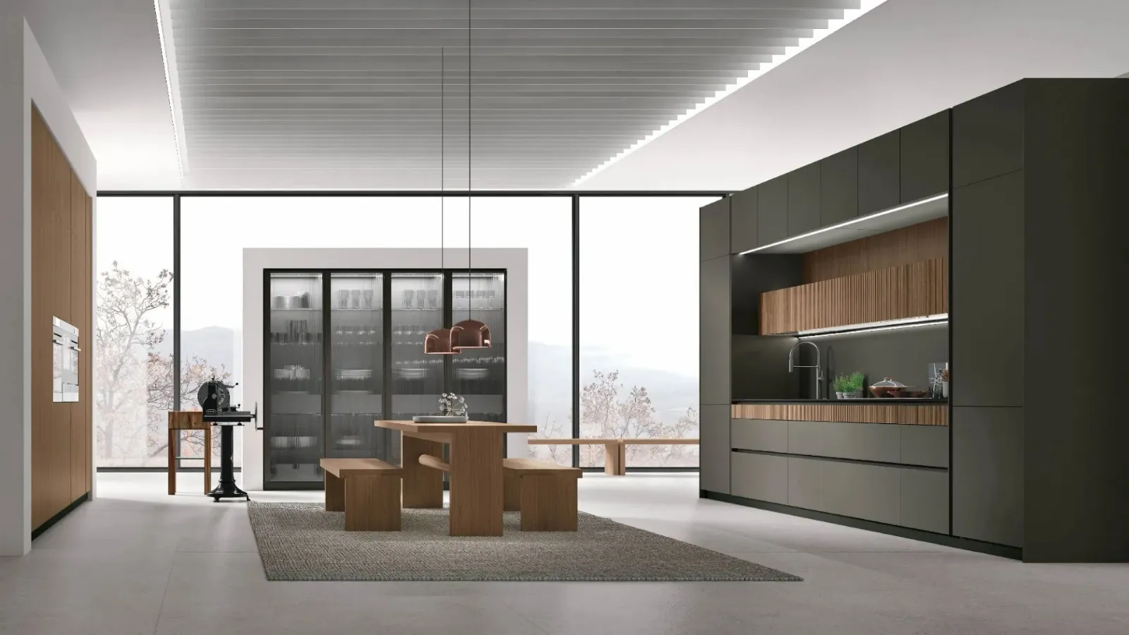 Modern Natural Kitchen 04 by Stosa