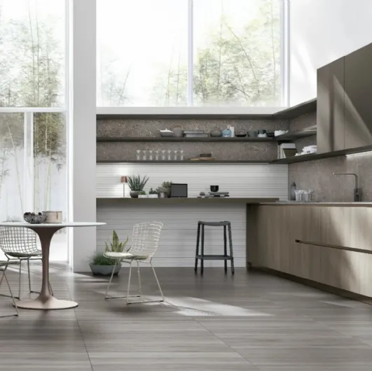 Modern Natural Kitchen 05 by Stosa