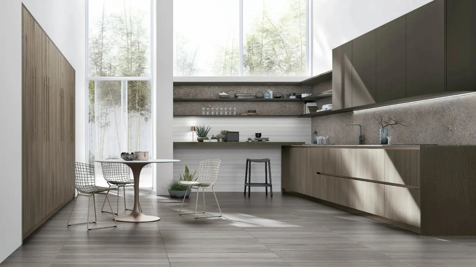 Modern Natural Kitchen 05 by Stosa