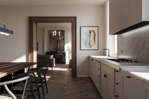 Scic's Modern Linear Quad Kitchen.
