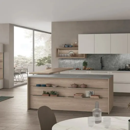 Modern Kitchen Young 09 by Stosa
