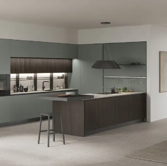 Modern Kitchen Young Modern 04 by Stosa