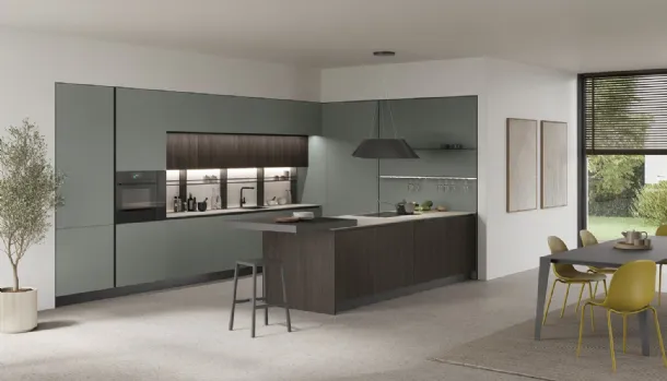 Modern Kitchen Young Modern 04 by Stosa