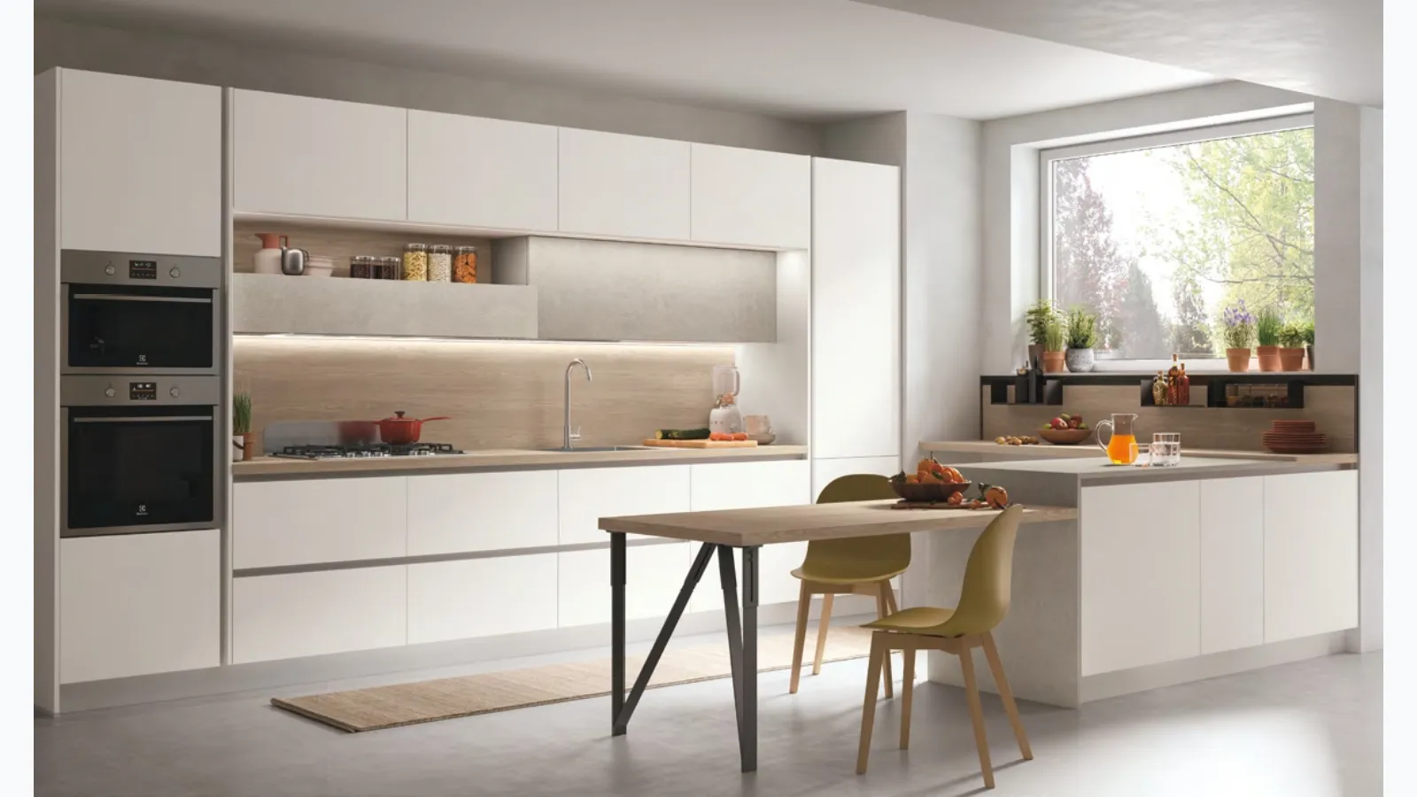 Modern Kitchen Young Modern 08 by Stosa.