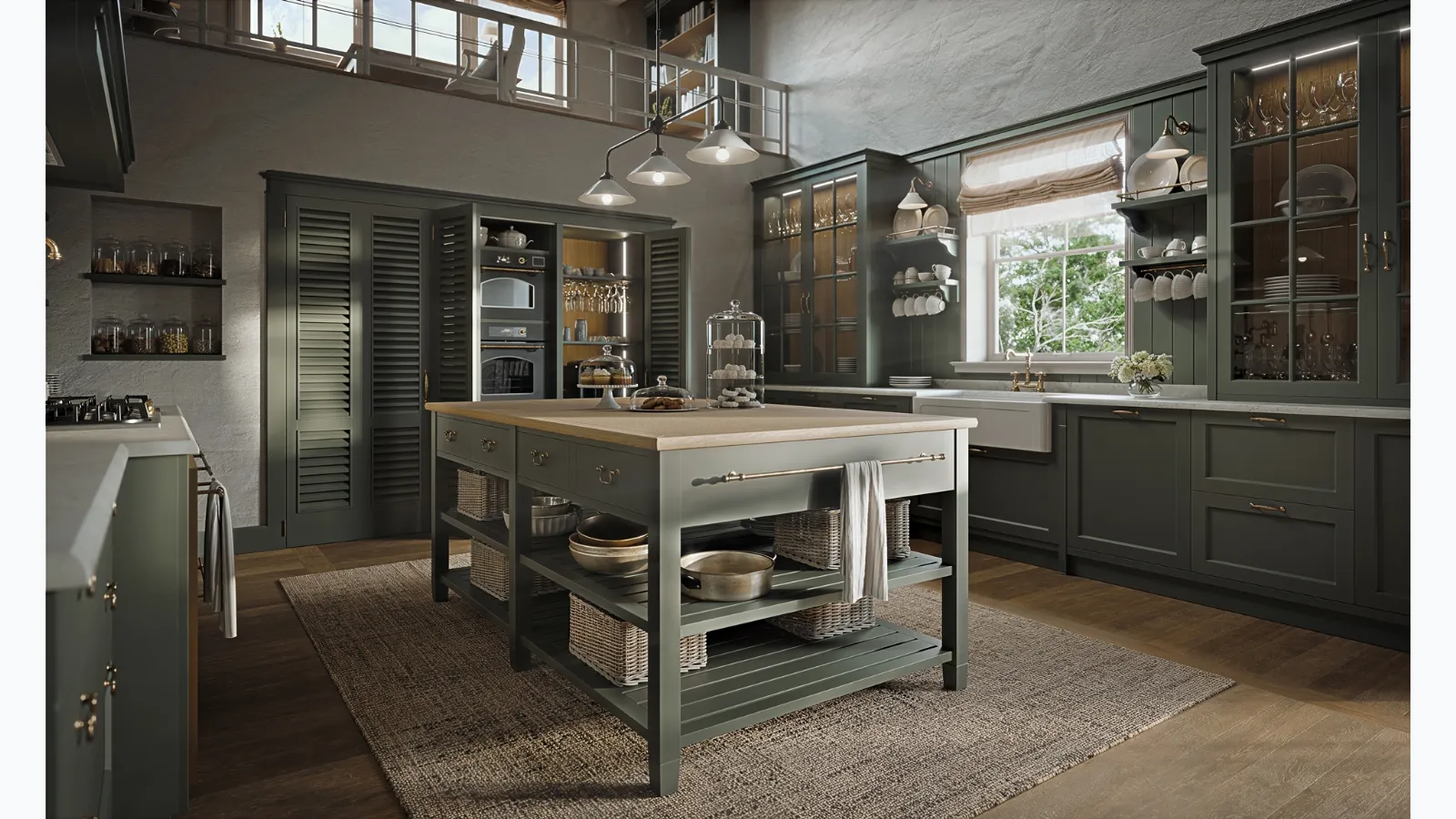 Alma Rose di Marchi Shabby Chic Kitchen
