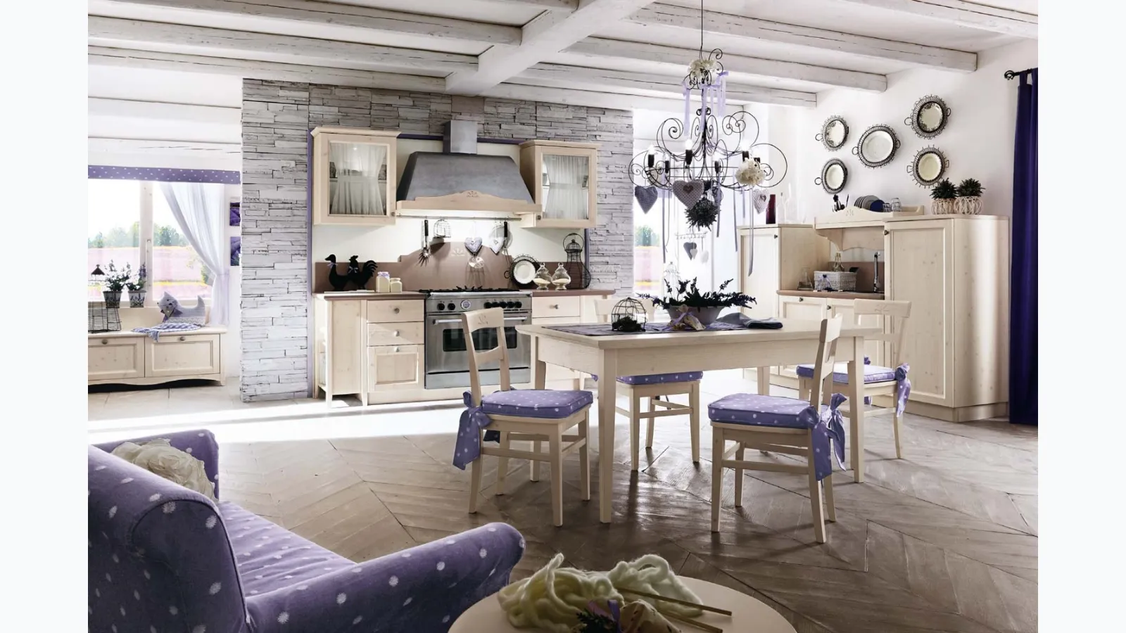 Shabby Chic Everyday Cotton Kitchen by Callesella.