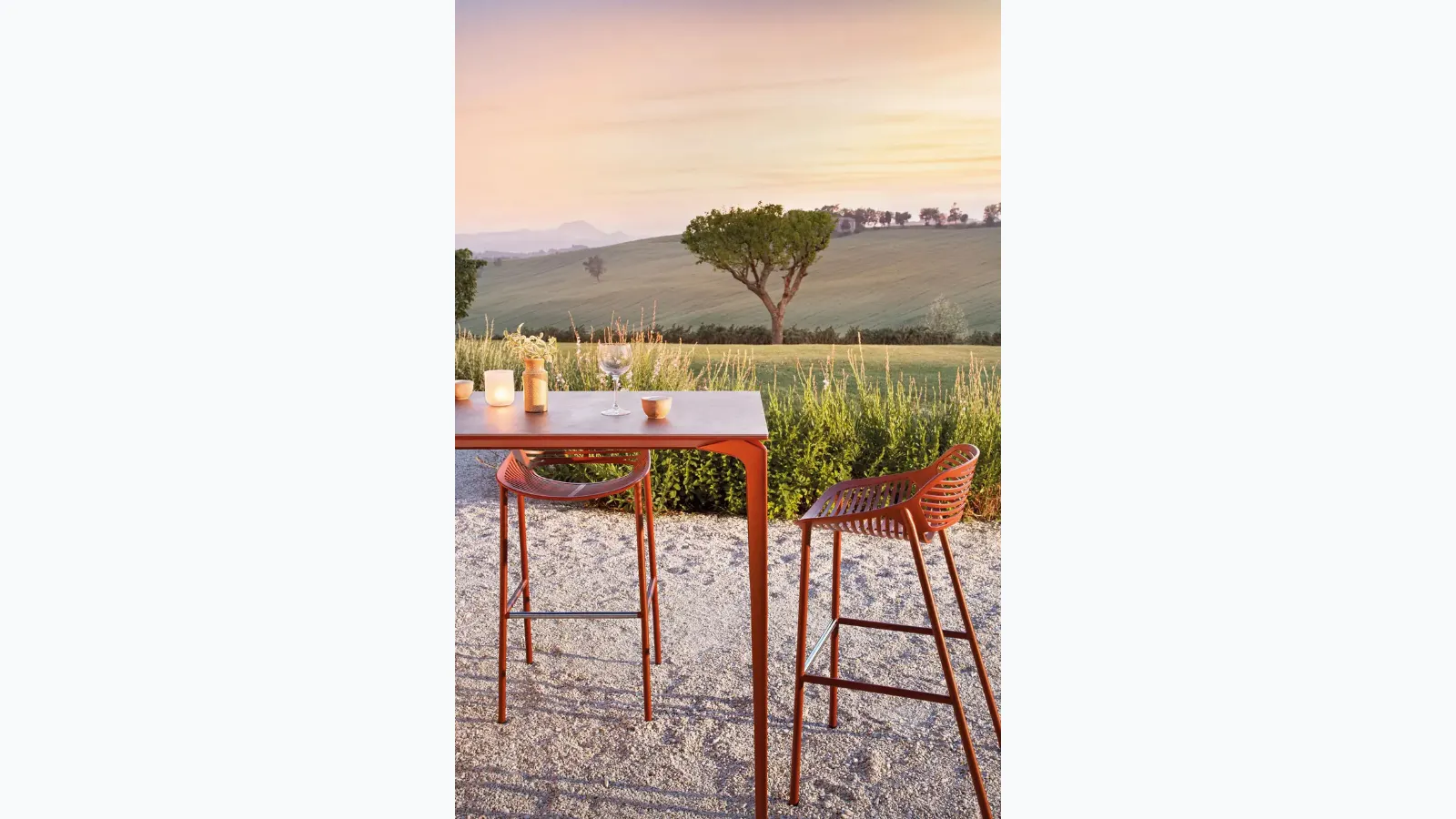 Tall porcelain stoneware table All Size by Fast.