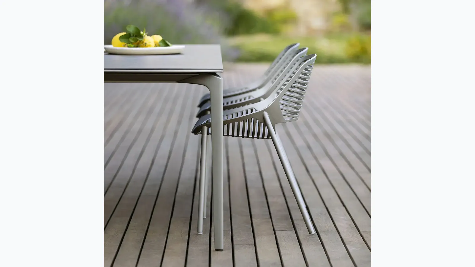 Aluminum table AllSize by Fast