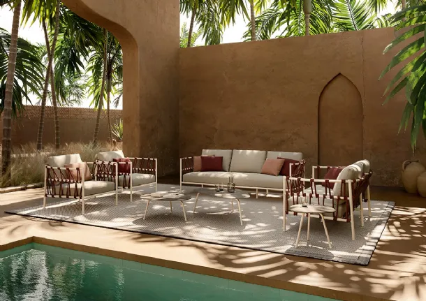 Outdoor aluminum furniture Antigua by Emu