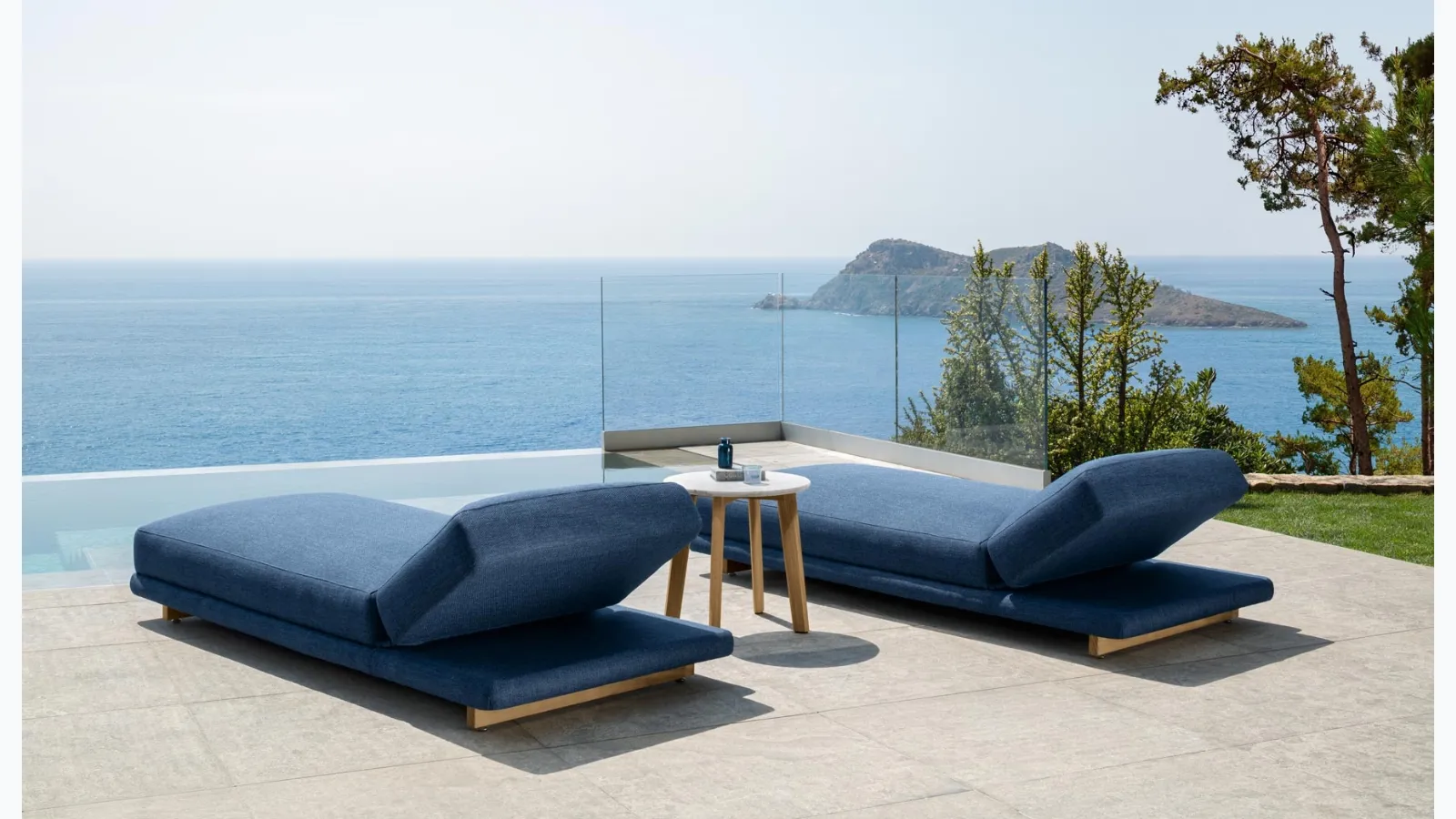 Sunbed Argo Wood by Talenti