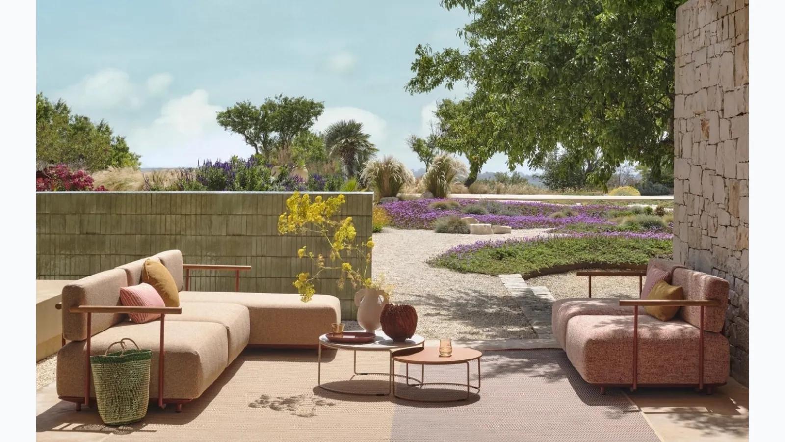 Outdoor Arki Sofa by Pedrali