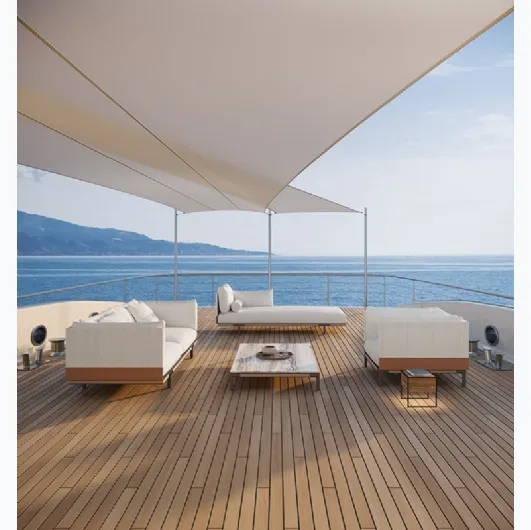 Ethimo's Baia fabric sofa