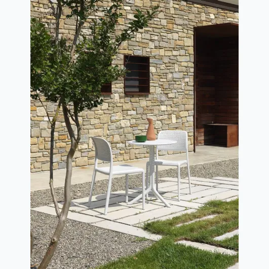 Outdoor polypropylene chair Bora Bistrot by Nardi