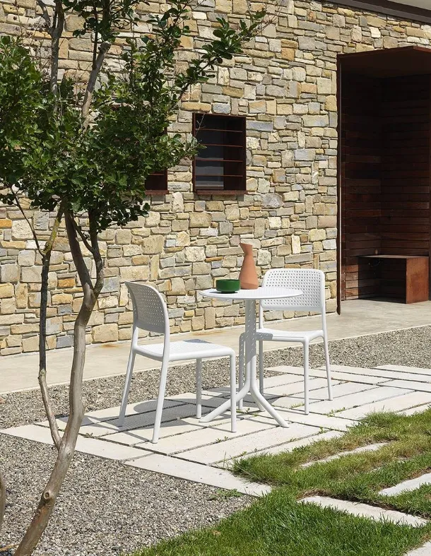 Outdoor polypropylene chair Bora Bistrot by Nardi