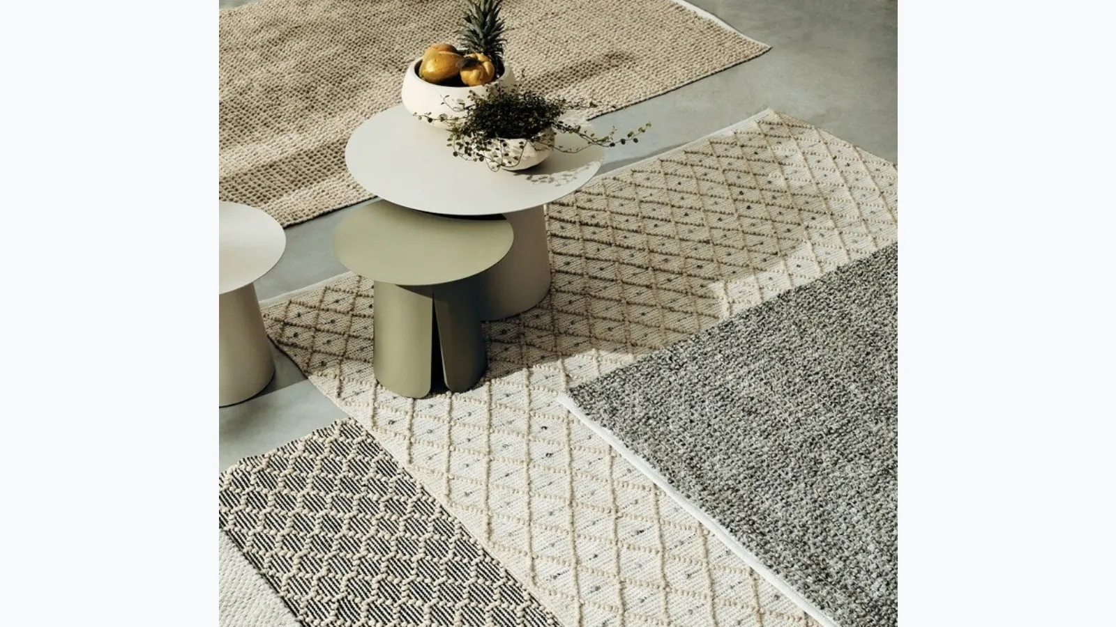 Bryan side tables by Bizzotto