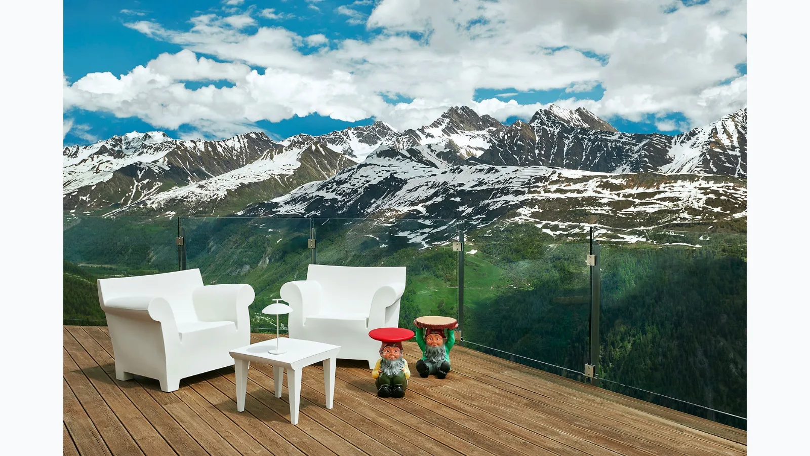 Outdoor furniture Bubble Club by Kartell