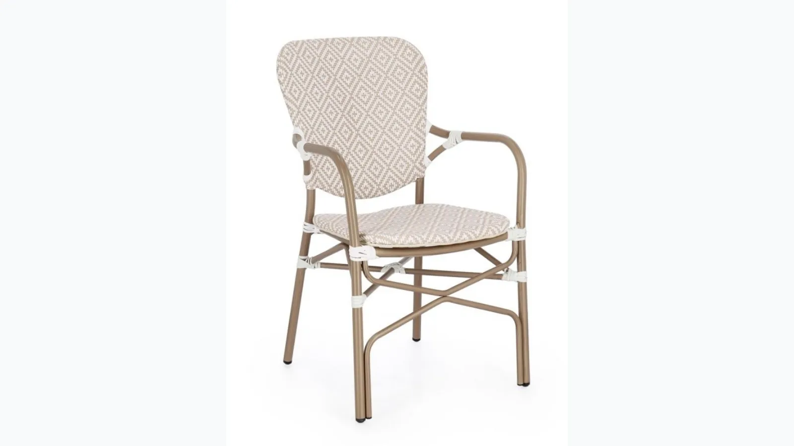 Chair Cadeira in textilene and aluminum by Bizzotto