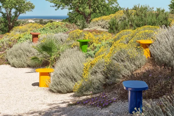 Caementum coffee table by Pedrali