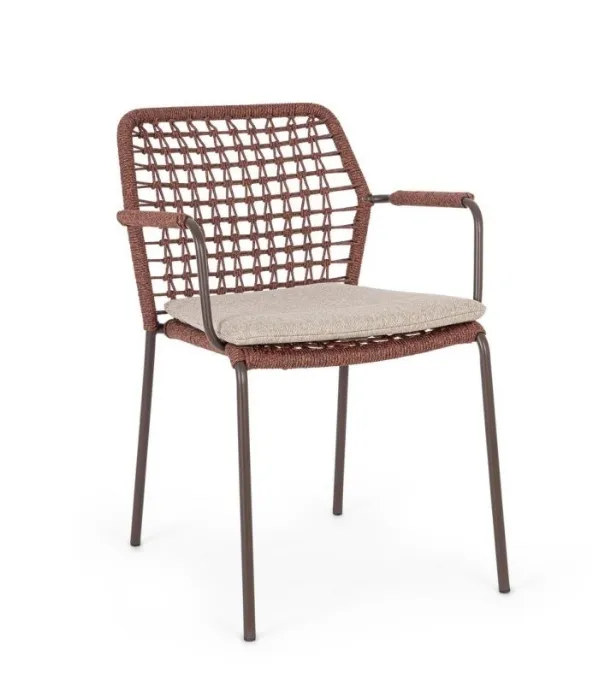 Canar chair in Bizzotto rope
