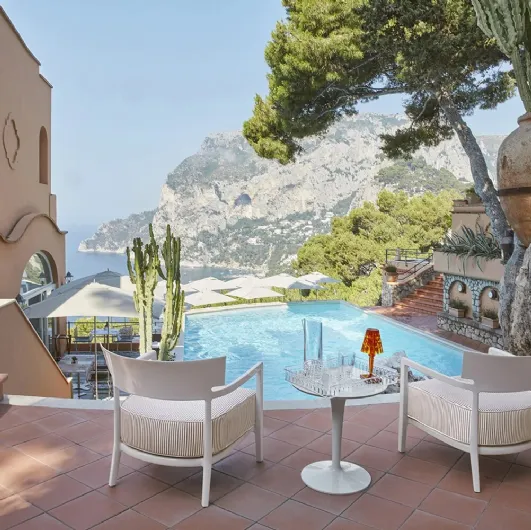 Kartell's Cara Outdoor armchair