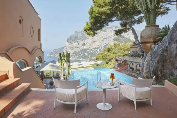 Kartell's Cara Outdoor armchair