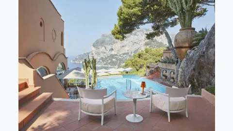 Kartell's Cara Outdoor armchair