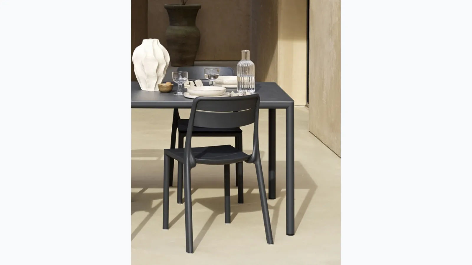Stackable chair Cassia by Nardi