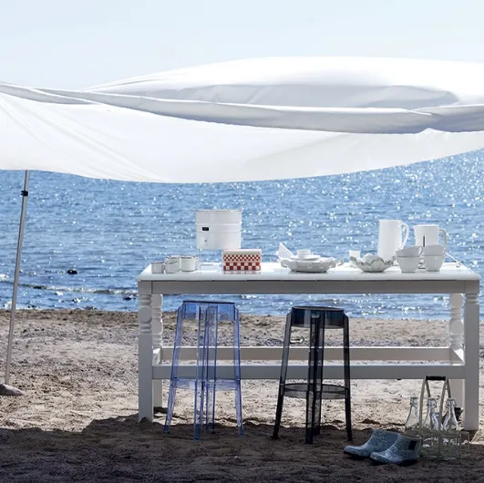 Charles Ghost stool by Kartell