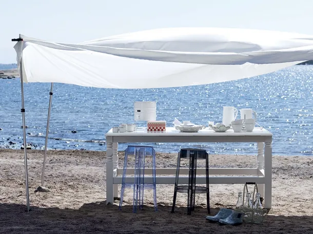 Charles Ghost stool by Kartell