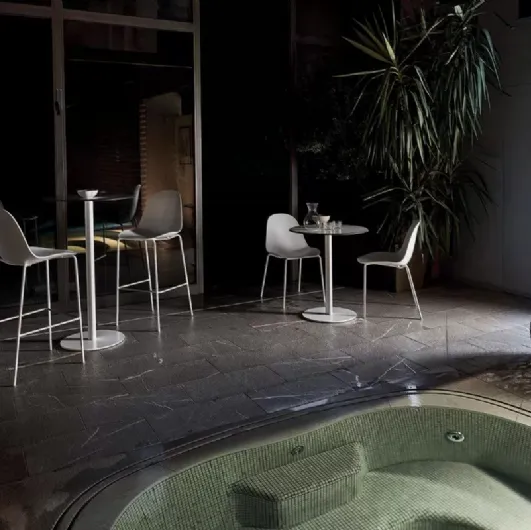 High and low Club Outdoor coffee table by Bontempi