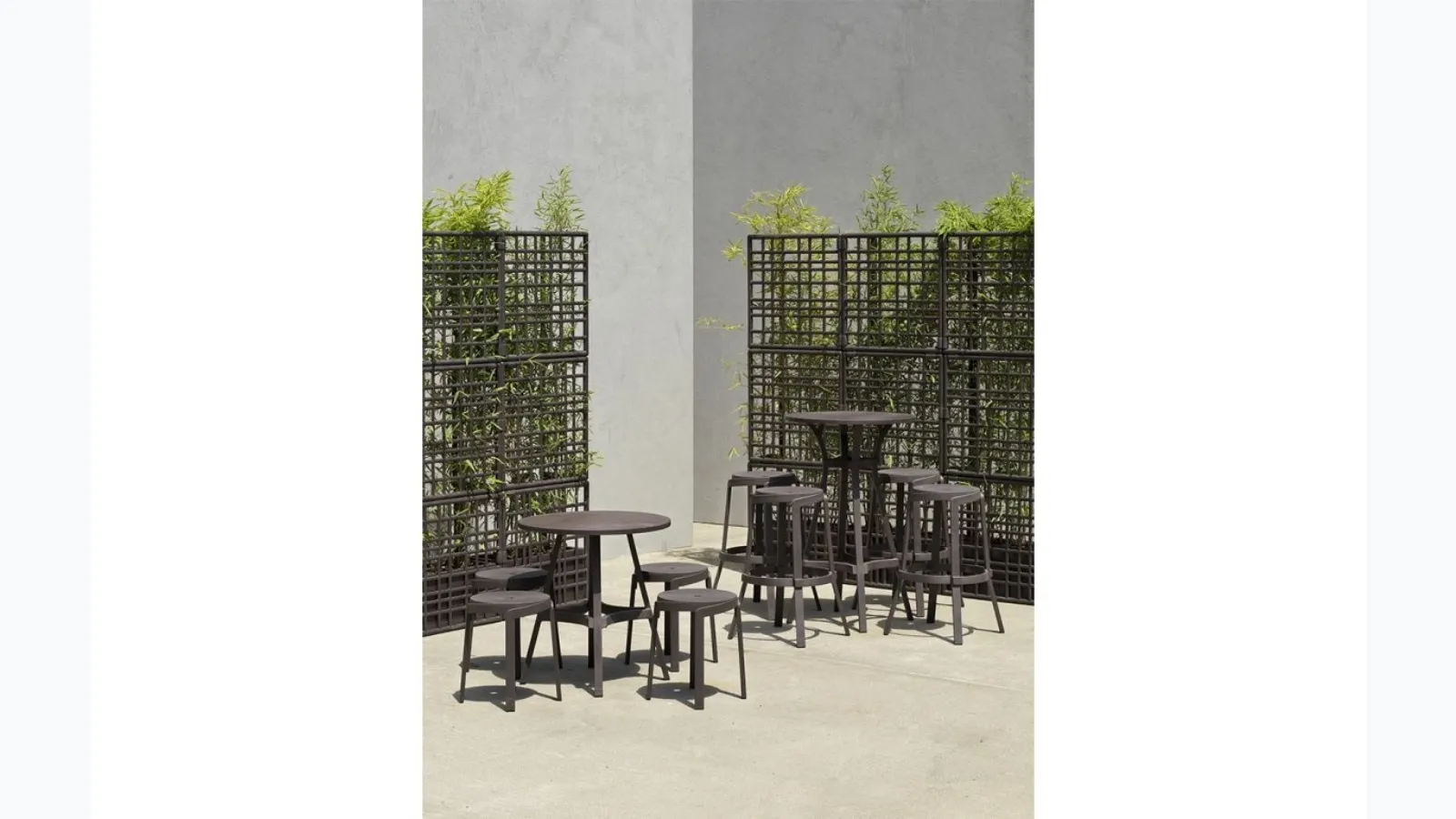 Tables and stools for outdoor use Combo by Nardi