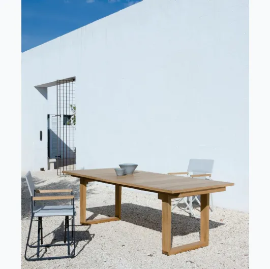 Cosette teak table by Unopiu