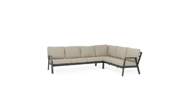 Flaminio corner sofa by Bizzotto