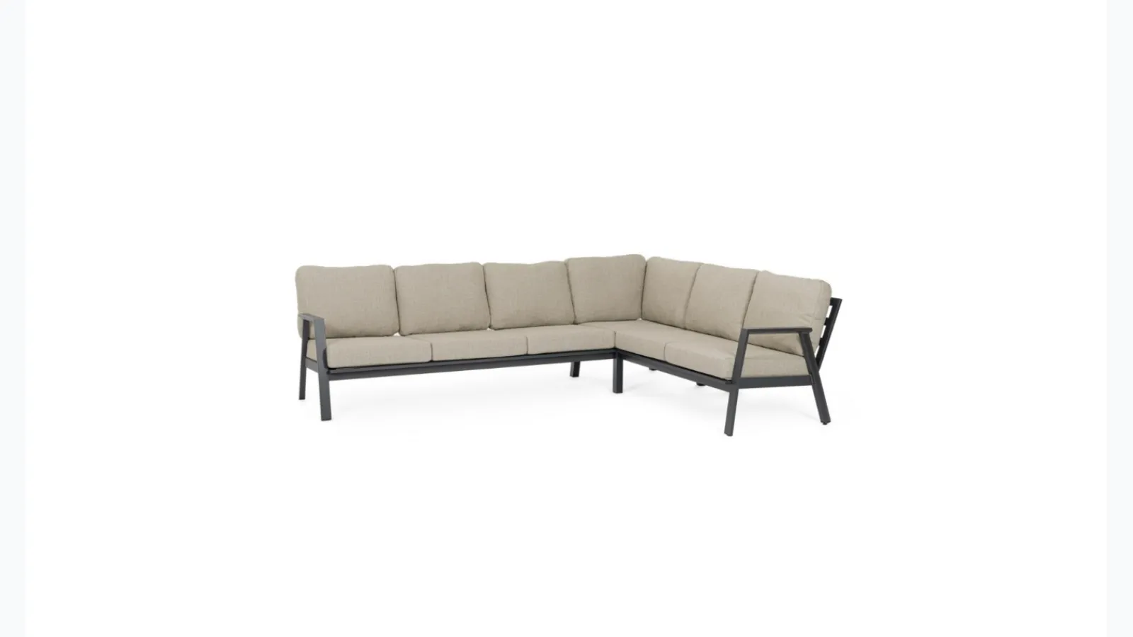 Flaminio corner sofa by Bizzotto