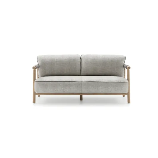 Nathy fabric and wood sofa by Ditre Italia.