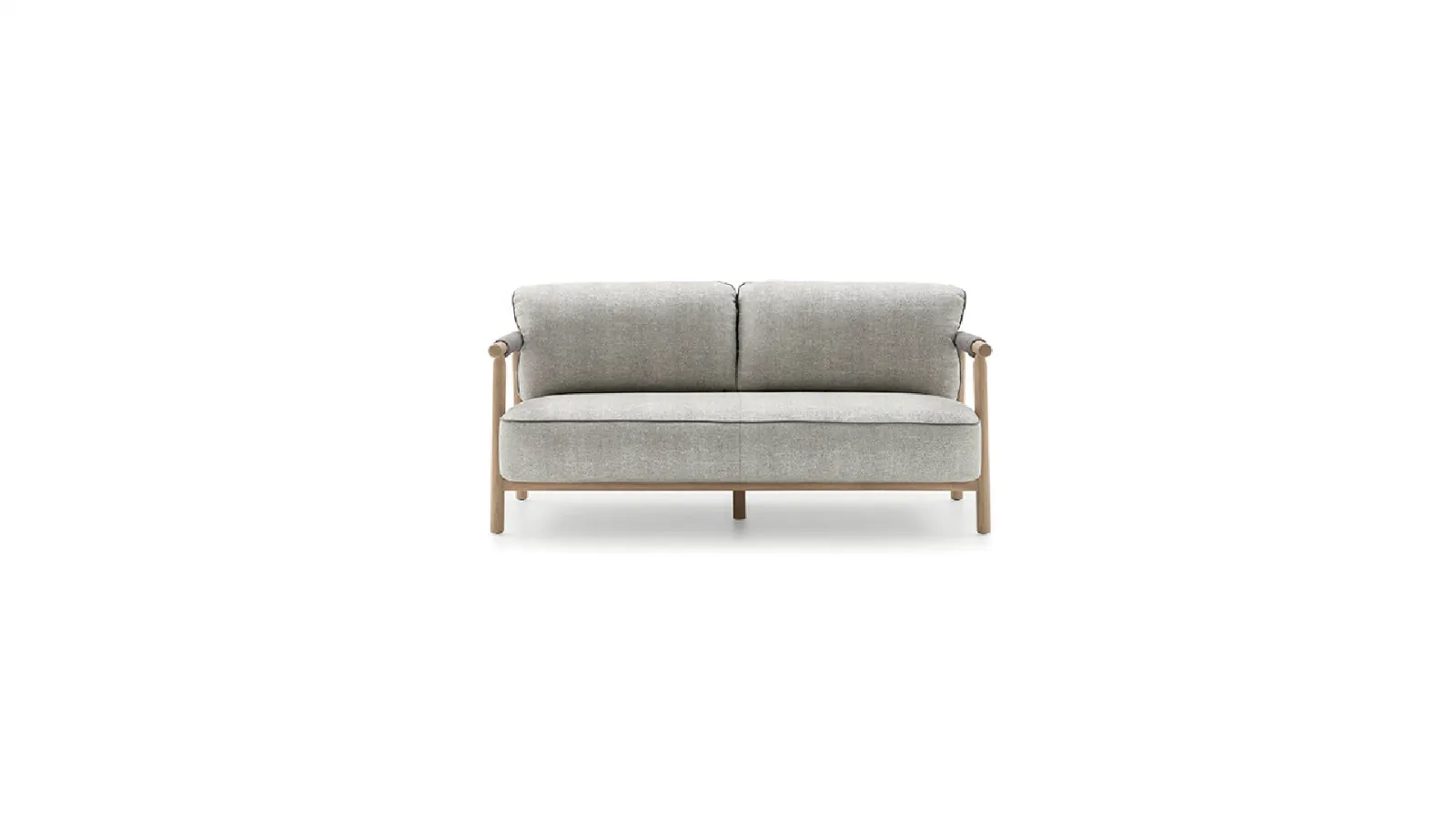 Nathy fabric and wood sofa by Ditre Italia.