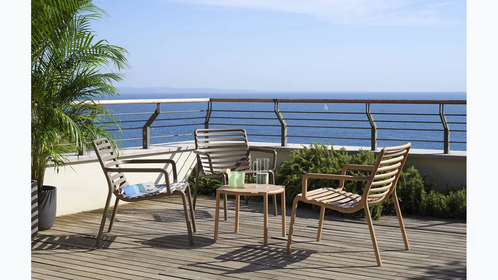 Outdoor coffee table Doga Table by Nardi.