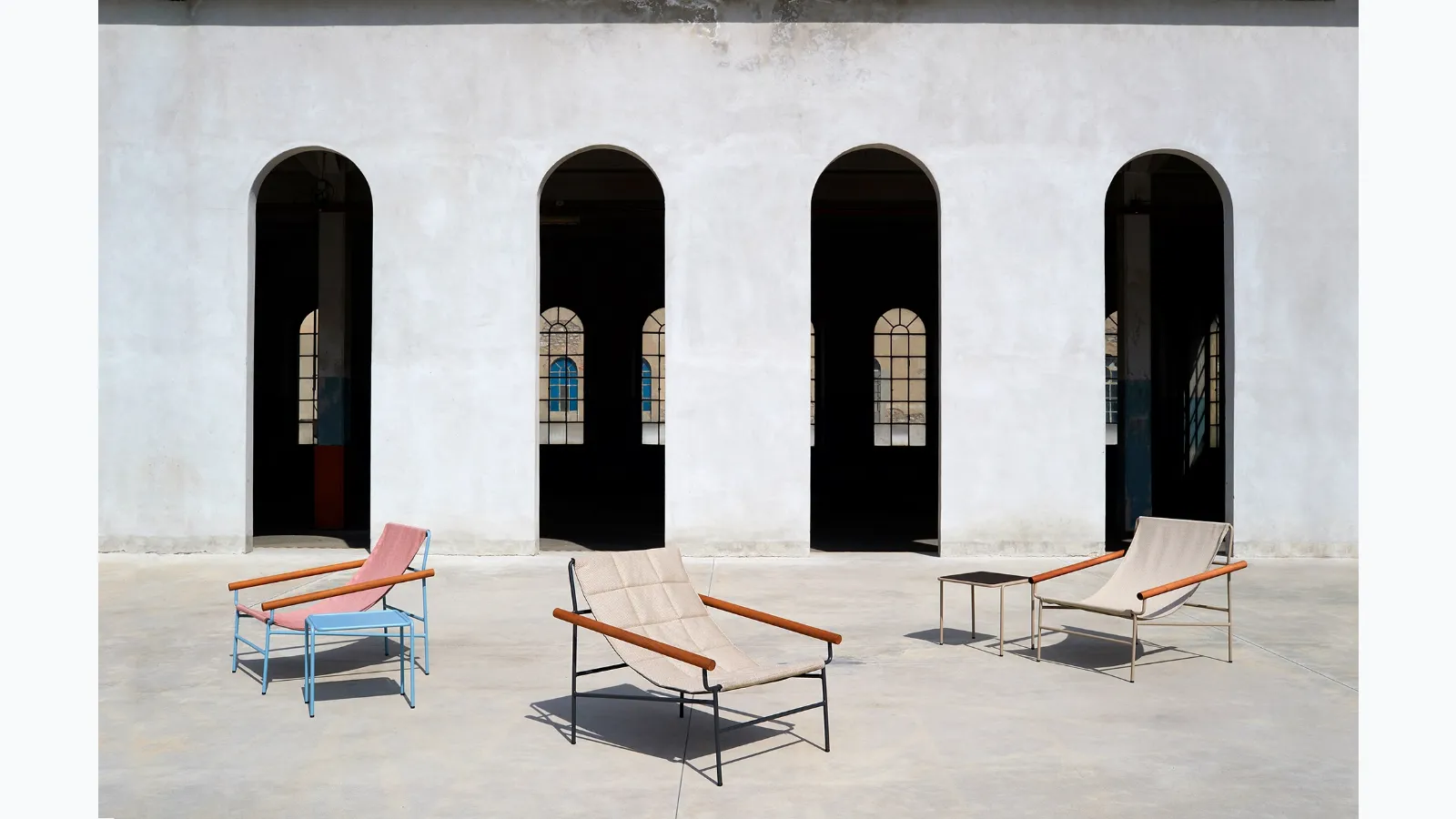 Quilted fabric sun lounger Dress Code Glam by Scab Design.