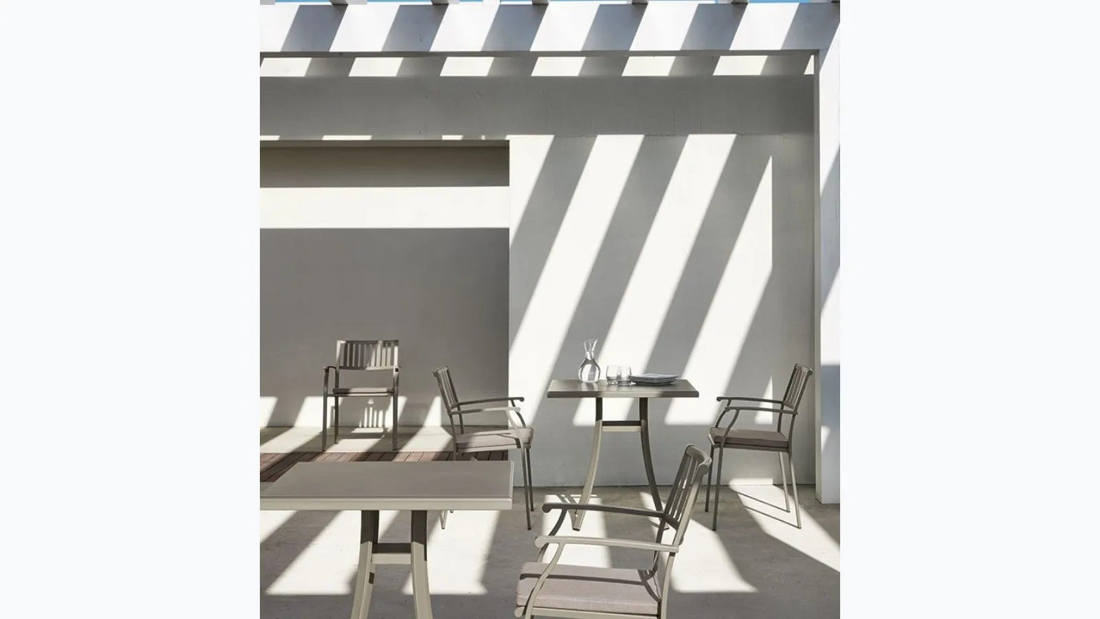 Elisir Armchair and Table by Ethimo