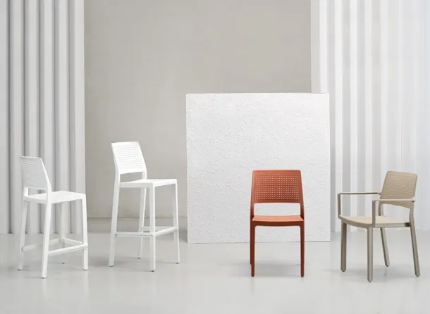 Emi stool and chairs by Scab Design