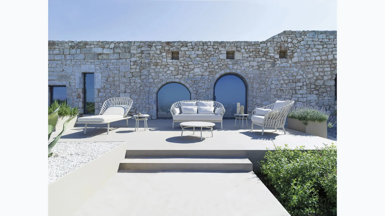 Emma Cross sunbed by Varaschin.