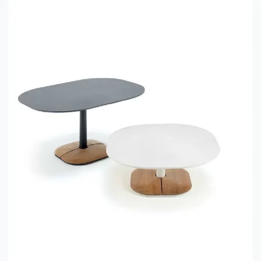 Enjoy coffee table in ceramic stone by Ethimo