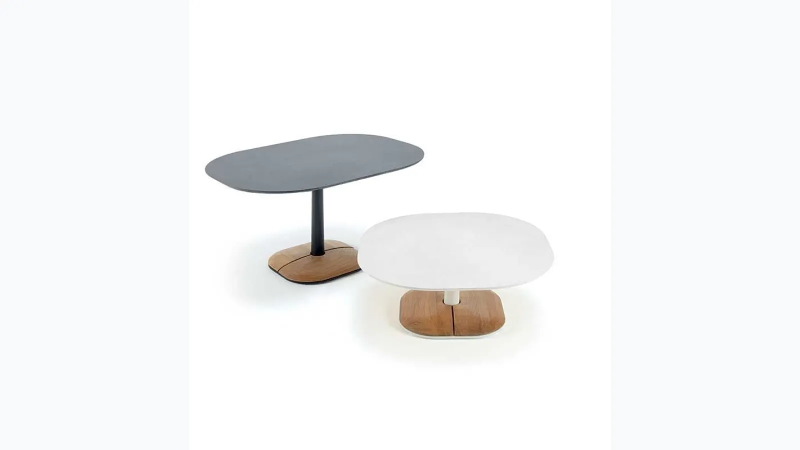 Enjoy coffee table in ceramic stone by Ethimo