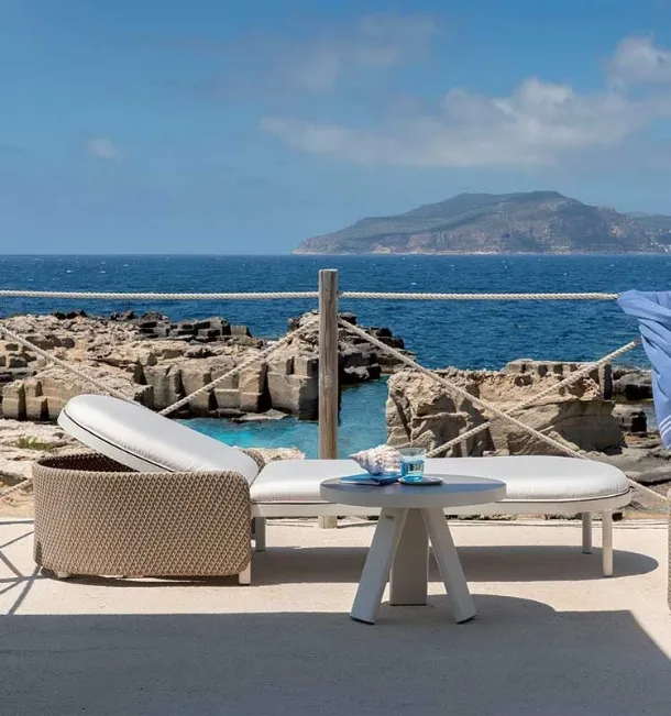 Esedra sun lounger by Eth